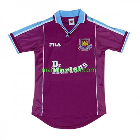 Maillot de Foot West Ham United 1999-2001 Domicile Retro
